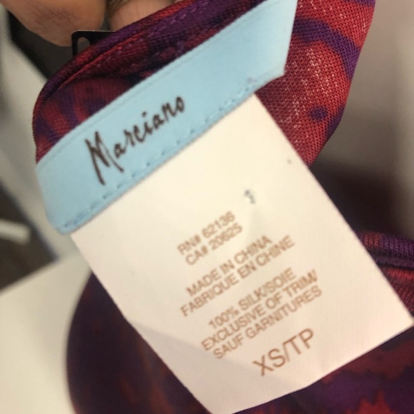 MARCIANO BODYCON MINI HALTER DRESS IN EXTRA SMALL 100%silk - Picture 6 of 8